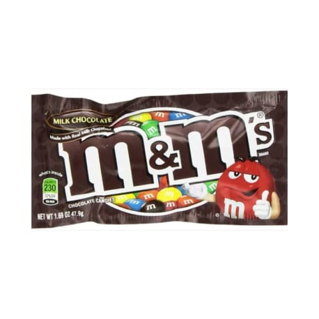 M&M Chocolate Candies, 1.69 oz.