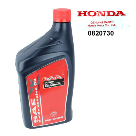 Honda 08207-30 SAE 30 Motor Oil, Quart