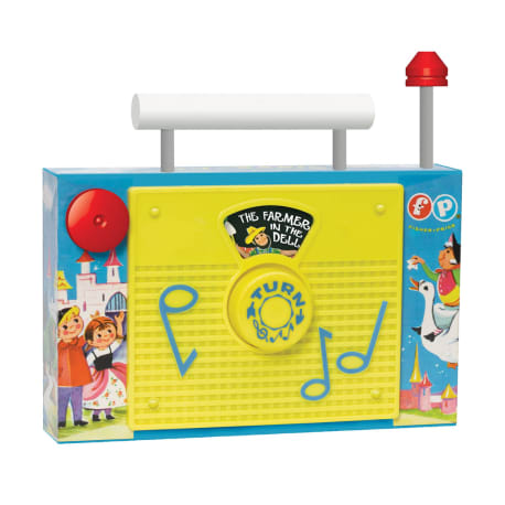 Fisher Price Two Tune TV Radio