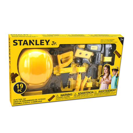 Stanley Jr. 19 Piece Toy Toolset