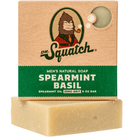 Dr. Squatch Bar Soap - Spearmint Basil