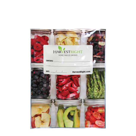 Harvest Right Resealable Mylar Bags 50 Pack, 8 x 12 in.