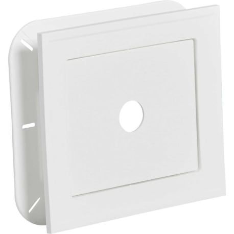 Ply-Gem White J-Block Universal Mount Block, 8-3/16 in. x 8-3/16 in.