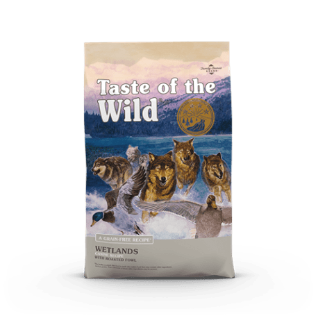 Taste of The Wild Wetlands Roaster Fowl Canine Recipe Dry Dog Food, 15 lb.