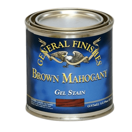 General Finishes Brown Mahogany Gel Stain, 1 Pint