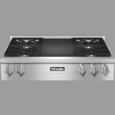 Miele KMR 1135 1 G 36" Range Top with Barbecue  - Natural Gas