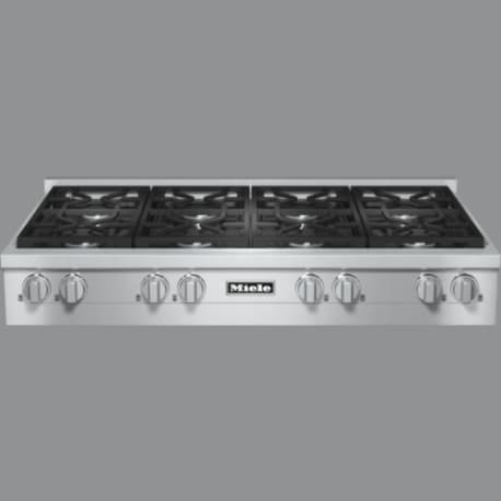 Miele KMR 1354 1 LP 48" RangeTop with 8 Burners -  LP Gas       