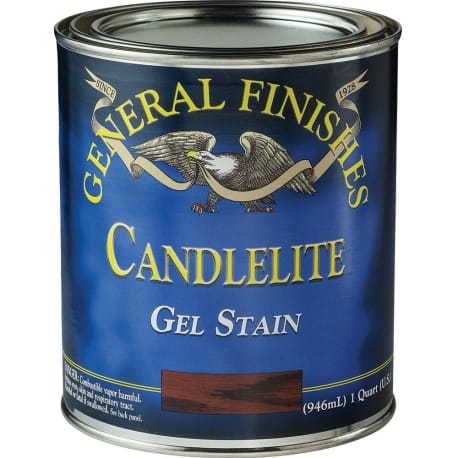 General Finishes Candlelite Gel Stain, 1 Quart