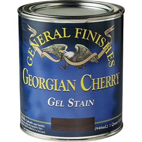 General Finishes Georgian Cherry Gel Stain, 1 Pint