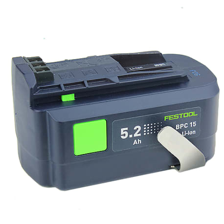 Festool 500530 15 Volt Li-Ion Battery, 5.2 Ah