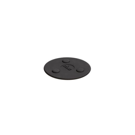 Lodge Mini Black Silicone Magnetic Trivet, 5 in.