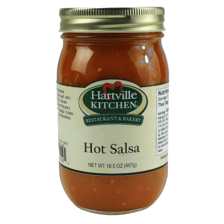 Hartville Kitchen Old Fashioned Hot Salsa, 14.5 oz.