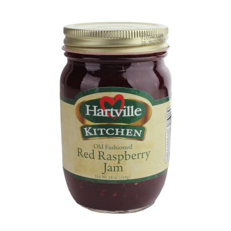Hartville Kitchen Old Fashioned Red Raspberry Jam, 18 oz.