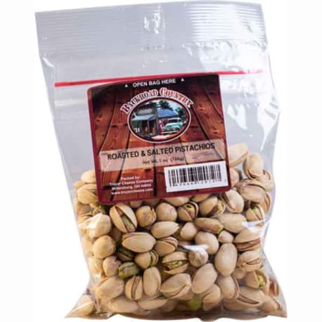 Backroad Country Roasted & Salted Shelled Pistachios, 7 oz.