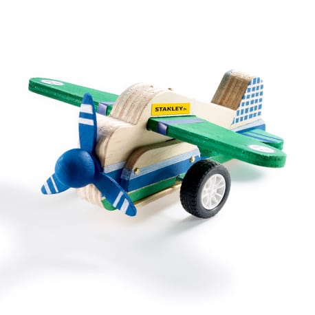 Stanley Jr. Pull Back Airplane Kit