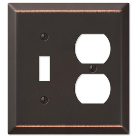 Amerelle 1 Toggle/ 1 Duplex Century Aged Bronze