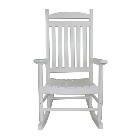 Berlin Gardens White Porch Rocker 45.5 in
