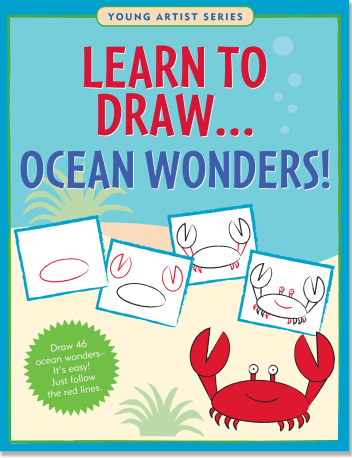 Peter Pauper Press Learn To Draw Ocean Wonders