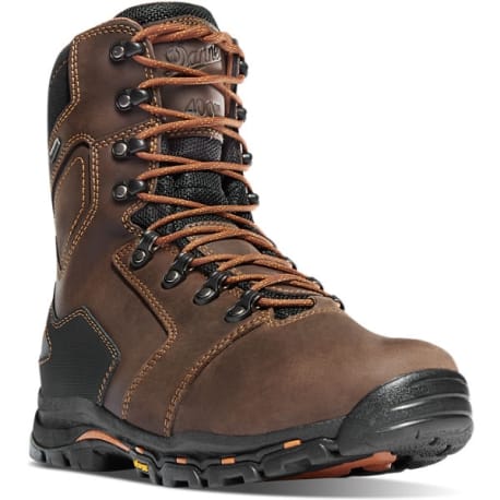 Danner Men's Vicious Brown Insulated 400G Composite Toe Boots, Size 10.5D