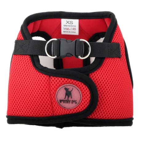 Worthy Dog Small Red Sidekick Harness