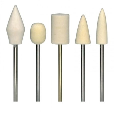 Enkay 5-Pc Felt Bob Set 3/32 in. Shank