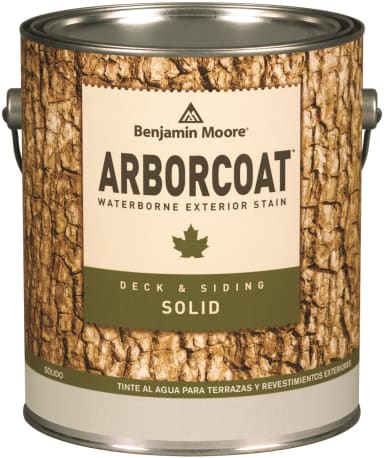 Benjamin Moore ARBORCOAT® Deck & Siding 3X Solid Tintable Stain, 5 Gallon