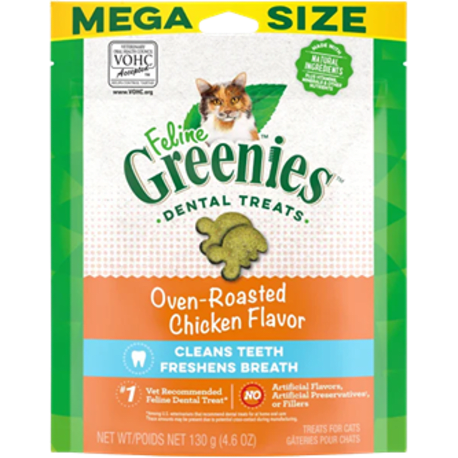 Greenies Roasted Chicken Flavor Cat Treats, 2.1 oz.