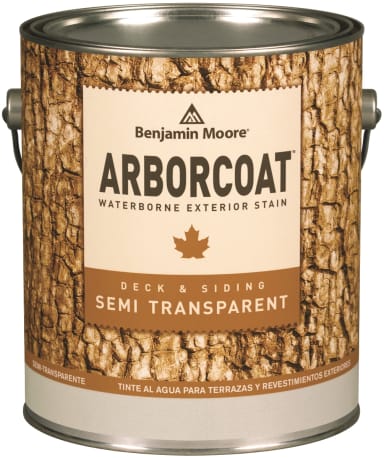 Benjamin Moore 1-gal. ARBORCOAT Deck & Siding Semi-Transparent Red Tintable Base Stain