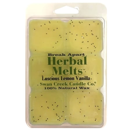 Swan Creek Luscious Lemon Vanilla Drizzle Melts, 6-Pack