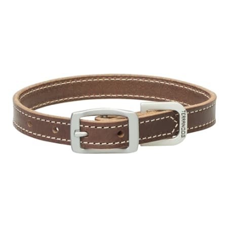 Weaver Leather Brown Bridle Leather Collar, 13 in.