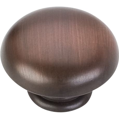 Hardware Resources 1-3/16 In. Plain Gatsby Knob, Brushed Oil Rubbed Bronze