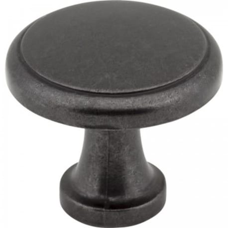 Hardware Resources 1-1/8 In. Gatsby Knob, Gun Metal