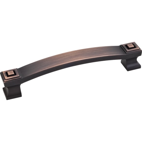 Hardware Resources 128mm  Delmar Pull, Brushed Oil Rubbed Bronze