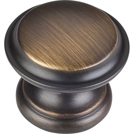 Hardware Resources 1-3/8 In. Cordova Knob Antique Brushed Satin Brass