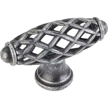 Hardware Resources 2-5/16 In. Tuscany Birdcage Knob,Distressed Antique Silver