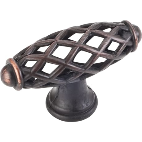 Hardware Resources 2-5/16" Tuscany Birdcage Knob, Brushed Oil Rubbed Bronze