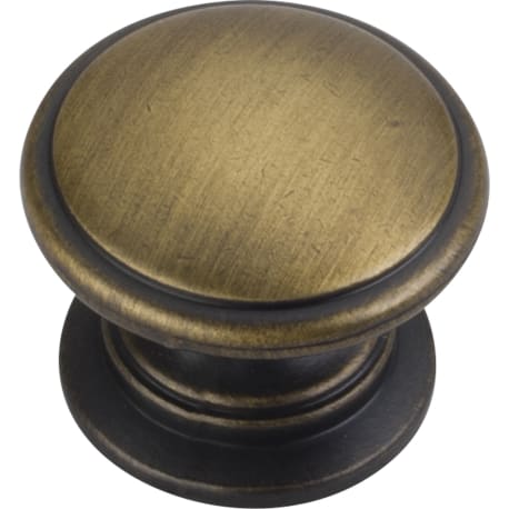 Hardware Resources 1-1/4 In. Durham Knob, Antique Brushed Satin Brass