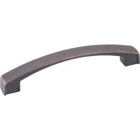 Hardware Resources 128mm Merrick Pull, Brushed Oil Rubbed Bronze