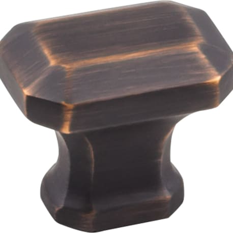 Hardware Resources 1-1/4 In. Ella Knob, Brushed Oil Rubbed Bronze