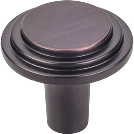 Hardware Resources 1-1/8 In. Calloway Knob, Brushed Oil Rubbed Bronze