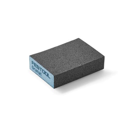 Festool 201080 Granat P36 Hard Square Sponge Abrasive Blocks, 6 ct