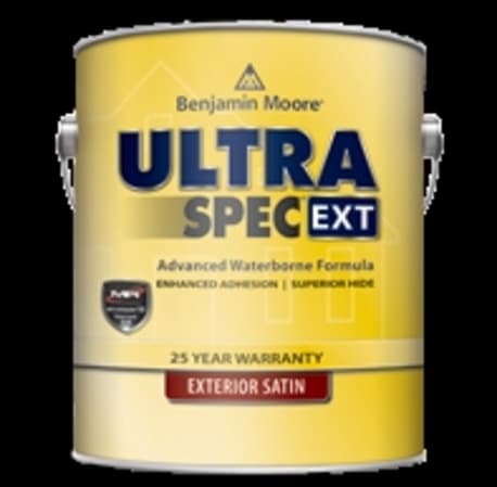 Benjamin Moore Ultra Spec 1X Satin Tintable Base Exterior Paint, 5 Gallon