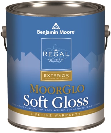 Benjamin Moore 1-qt. Regal Moorglo 4X Soft Gloss Tintable Base Exterior Paint