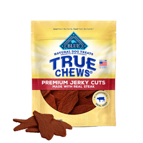 Blue Buffalo True Chews Beef Premium Jerky Cuts, 12 oz.