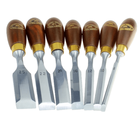 Crown 7 Pc. Butt Chisel Set