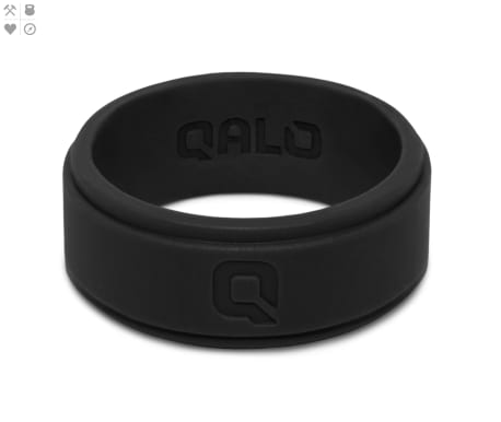 QALO Men's 10 Black Step Edge