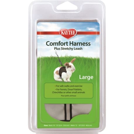 Kaytee Large Comfort Harness & Stretchy Leash