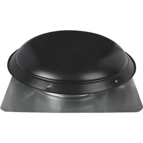 Ventamatic Black 1080 CFM Galvanized Steel Power Roof Mount Attic Vent