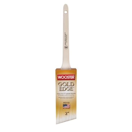 Wooster 2 in. Gold Edge Thin Angle Brush