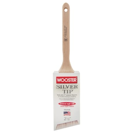 Wooster Brush 1-1/2 in. Silver Tip Semi-Oval Angle Sash Brush